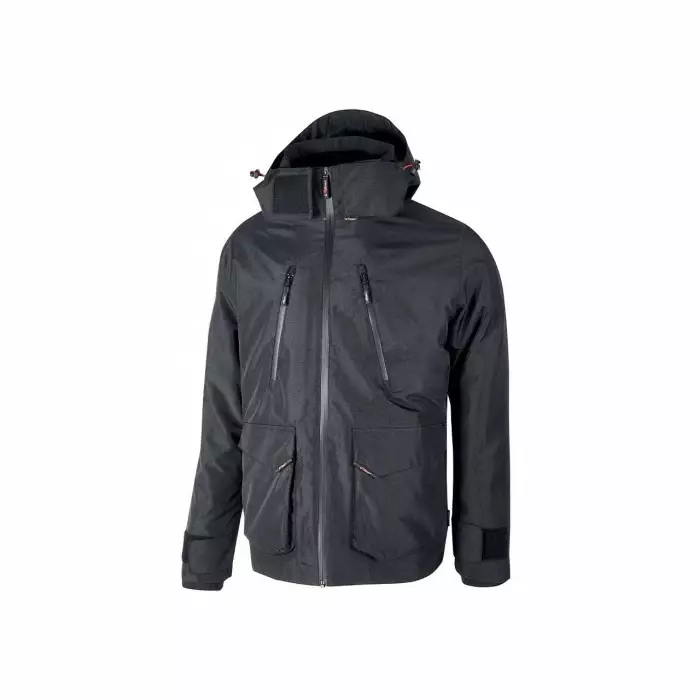 UPower Impact Grey Breathable Waterproof Parka Jacket XXL, WIM177GM-2XL