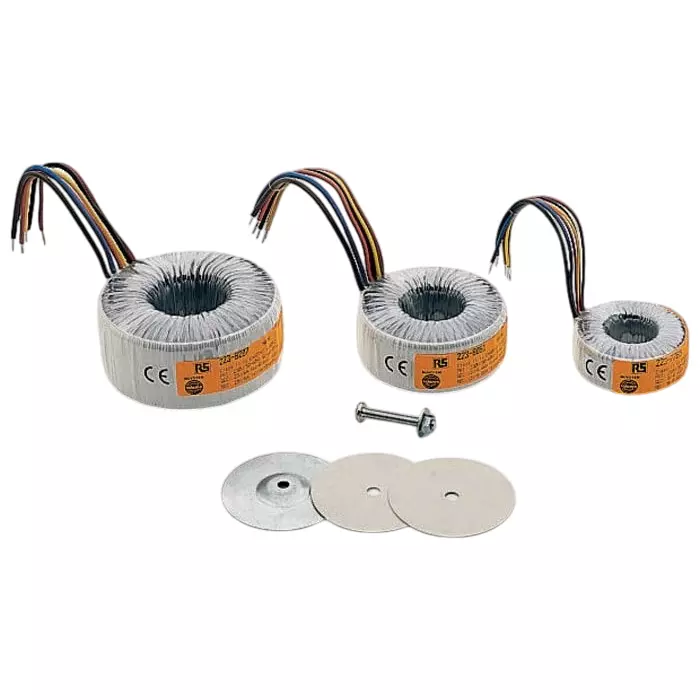 Nuvotem Talema Toroidal Transformer 230V AC 2 x 18V AC 160VA 2 Output, 0160P1-2-018