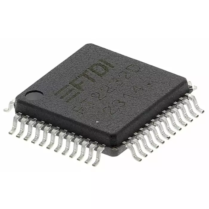 FTDI USB Controller 48-Pin LQFP, FT2232D-REEL (Pack of 1000 Pcs)
