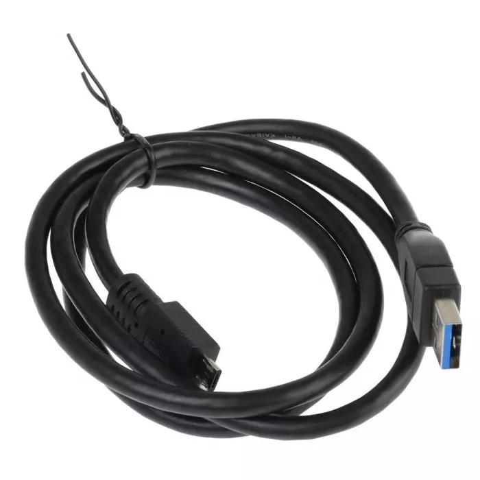 FTDI USB A Male to Micro USB B Male Cable 1 m, Black