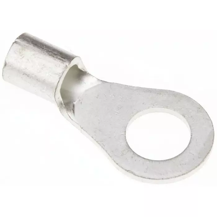 JST (JAPAN SOLDERLESS TERMINALS) R Uninsulated Ring Terminal 8mm Stud Size 6.6mm² to 10.5mm² Wire Size, 8-8 (Pack of 50 Pcs)