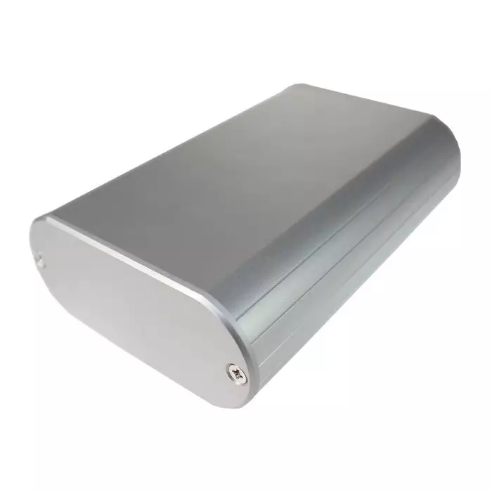 Takachi Electric Industrial MXA Series Silver Aluminium Handheld Enclosure  140x95x40 mm, MXA4-10-14SSP