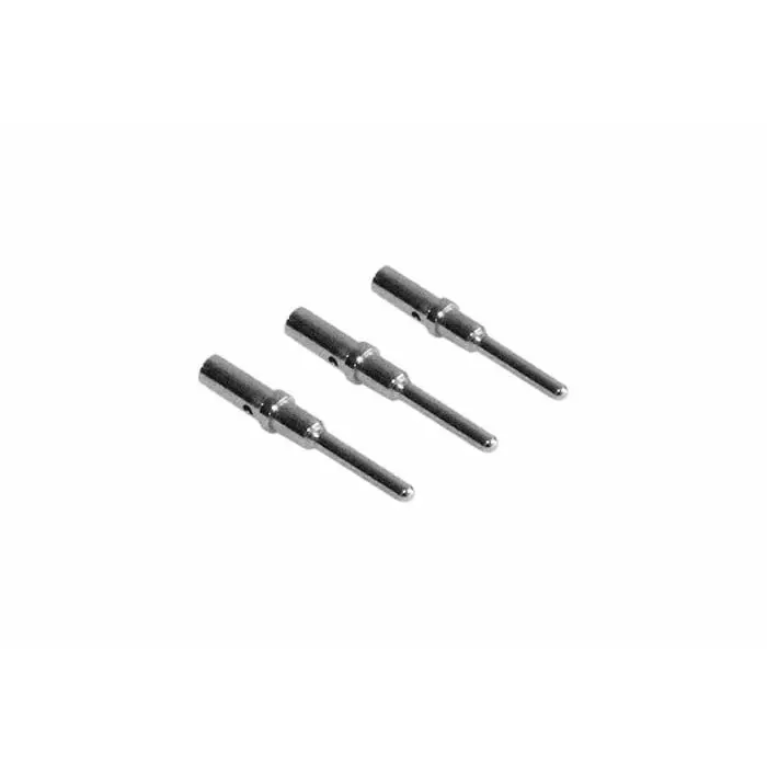 BULGIN LIMITED SA1000 Male Solid Connector Terminal Nickel Plated, SA1002 (Pack of 25 Pcs)