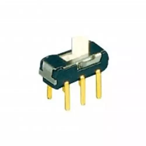 NIDEC COPAL ELECTRONICS GMBH Through Hole Mount Slide Switch SPDT SP 200 mA Slide, CL-SB-12C-01 (Pack of 50 Pcs)