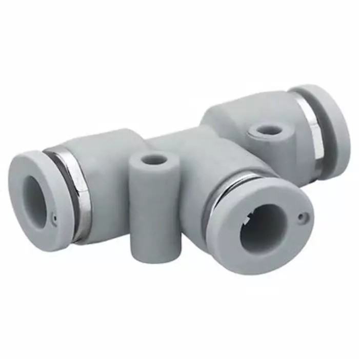 EMERSON – AVENTICS QR1-S-RTK Series T Fitting Push In 12 mm to Push In 12 mm Push-in Connection Style, 2121112000 (Pack of 10 Pcs)
