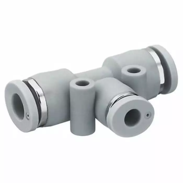 EMERSON – AVENTICS QR1-S-RTK Series T Fitting Push In 12 mm to Push In 10 mm Push-in Connection Style, R412005032 (Pack of 10 Pcs)