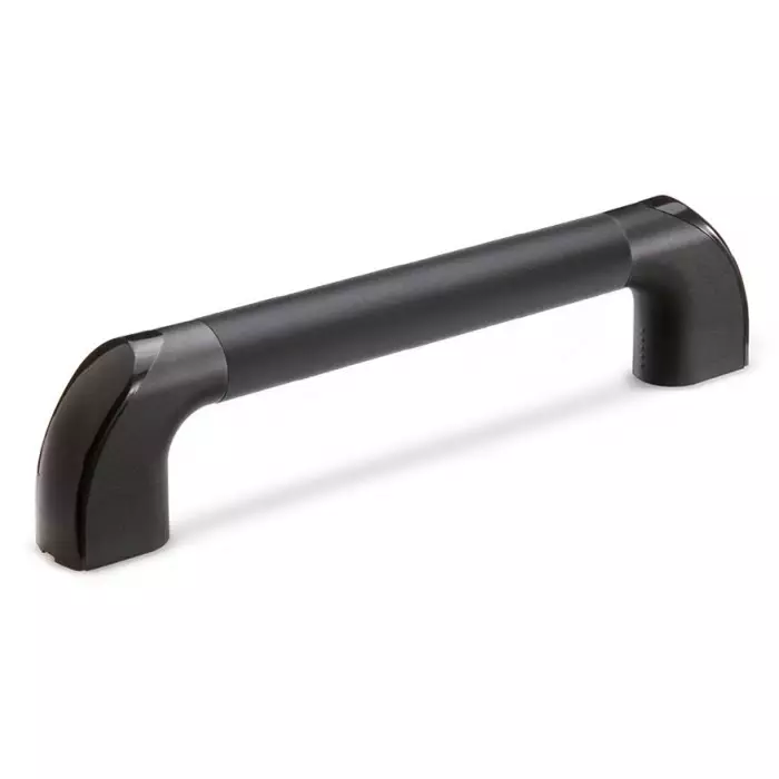 Elesa Matt Black PA Handle 68 mm Height 28 mm Width 339 mm Length, ETH.28-300-EP-C1
