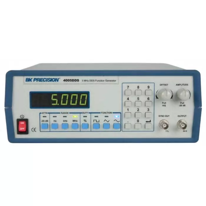 BK Precision Function Generator 1 Hz Min 5 MHz Max with RS Calibration, BK4005DDS