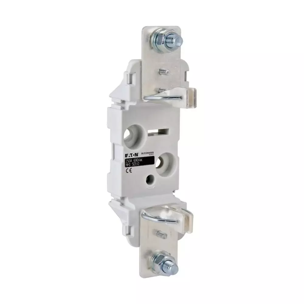 Eaton NH Fuse Base with 250 A, 690 V AC Rating and DIN Size 1 Screw Mounting, SD1-S (Pack of 3)