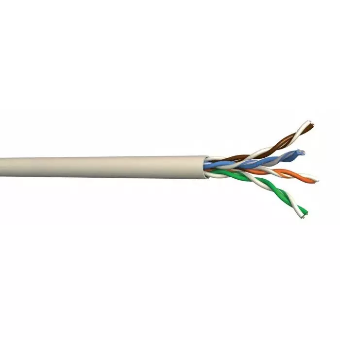 CAE Multimedia Connect Ethernet Cable 305m Cat5e Grey U/UTP Unshielded Unterminated LSZH Sheath, VGB4SHB