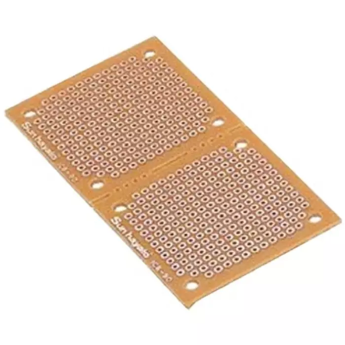 Sunhayato Matrix Board FR1 1mm Holes 2.54 x 2.54mm Pitch 91 x 45 x 1.6mm, ICB-90
