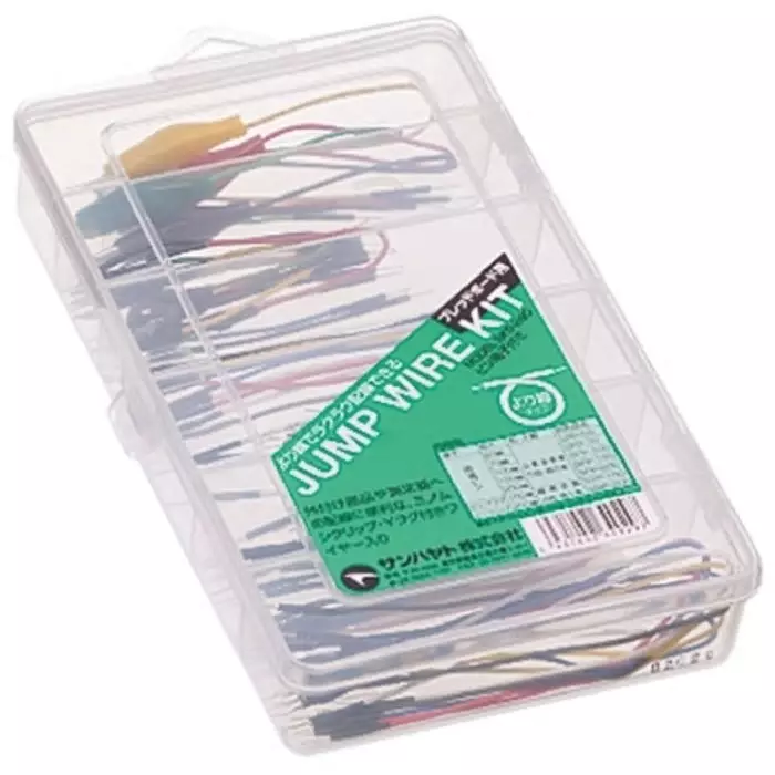 Sunhayato Insulated (PVC) Tinned Copper Breadboard Jumper Wire Kit in Black, Blue, Green, Red, White & Yellow, SKS-290