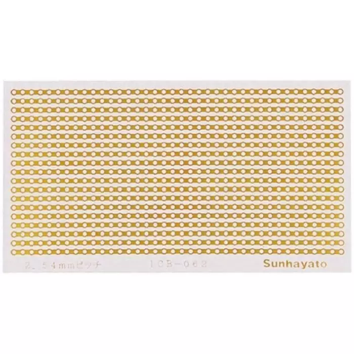 Sunhayato Single Sided Extender Board Seal Substrate FR4 100 x 55 x 0.1mm, ICB-062