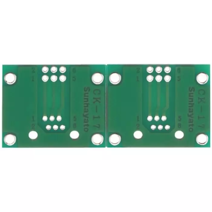 Sunhayato 12 Way Double Sided Extender Board Converter Board FR4 60.96 x 24.13 x 1.6mm, CK-17