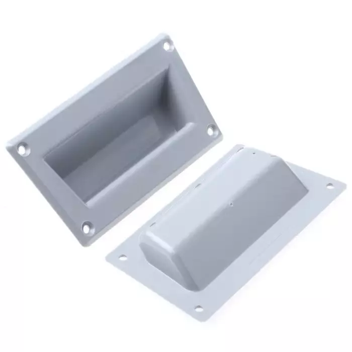 Pinet ABS Carry Handle 101 x 52mm, 19-7-3642 (Pack of 2 Pcs)
