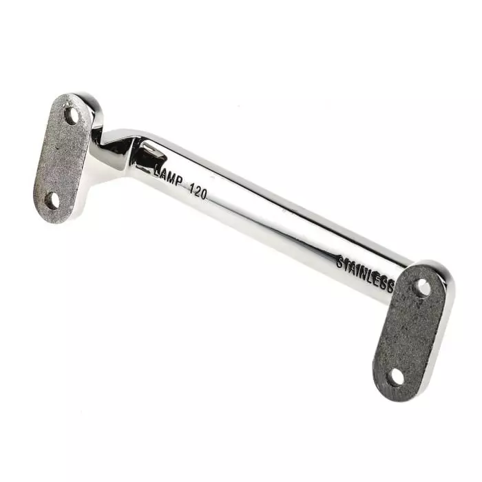 Pinet Chrome Stainless Steel Handle 27 mm Height 7mm Width 120mm Length (Pack of 2 Pcs)