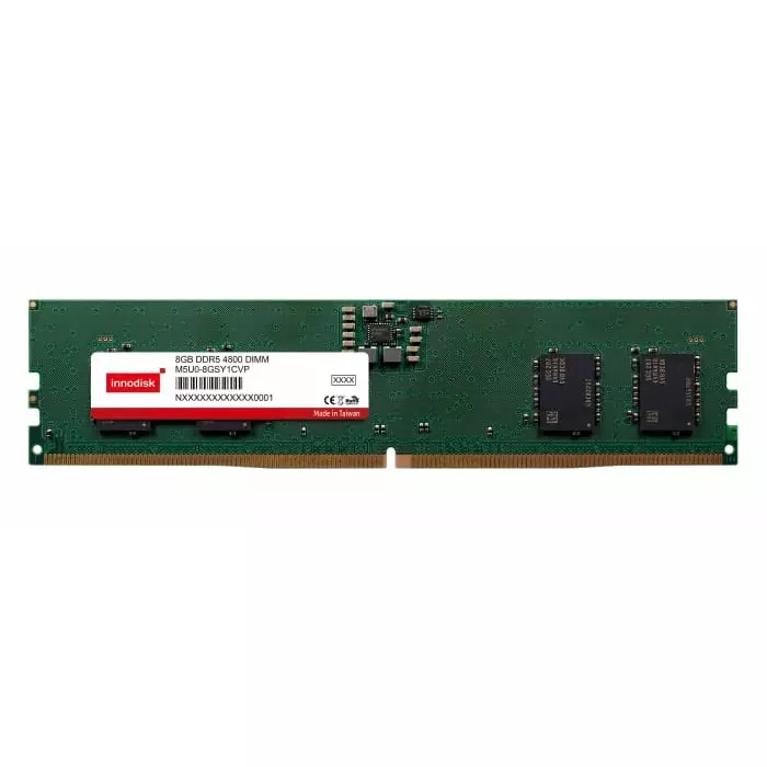 InnoDisk Desktop RAM 8 GB DDR5 DIMM 1.1 V, M5U0-8GSY1CVP