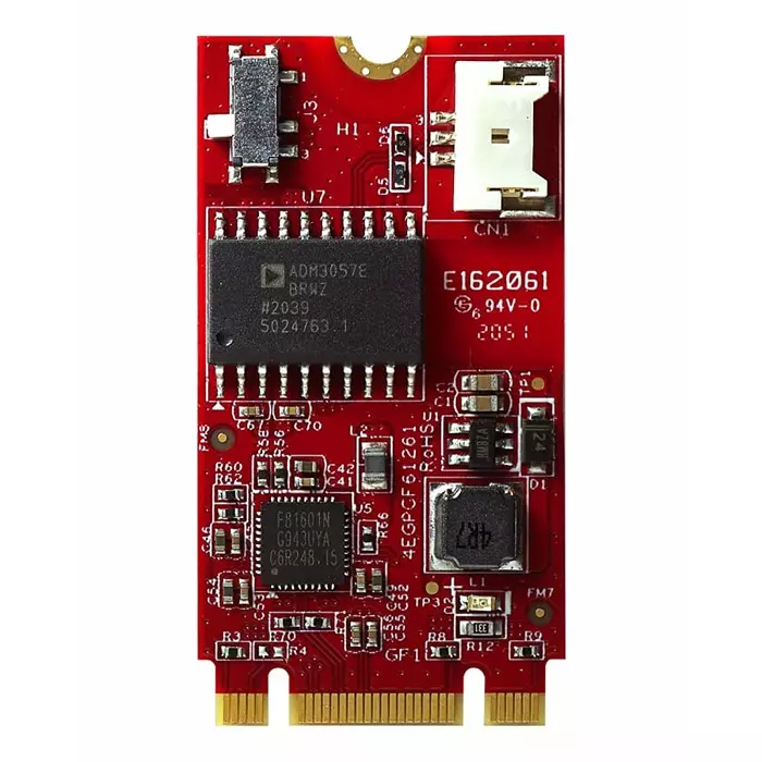 InnoDisk CAN Card M.2 Male to D-sub 9-Pin Male, EGPC-B1S1-W1