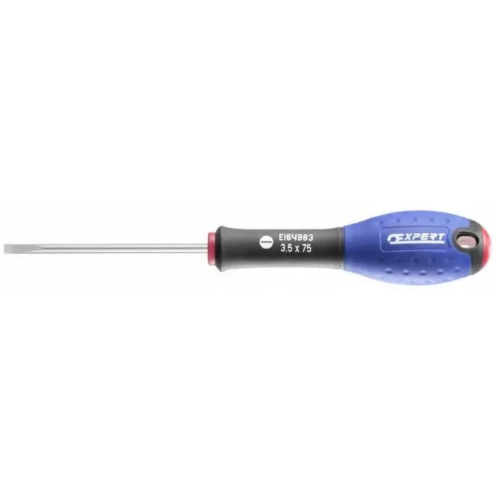 Expert by Facom Slotted Parallel Screwdriver 5/64 in Tip 50 mm Blade 205 mm Overall, E160101
