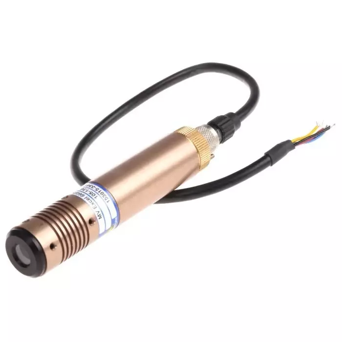 Global Laser TTL Control Line Pattern Laser Module 660nm 50mW +3.5 to +5.5 V, LYTE-MV-EXCEL-660-50-30-D
