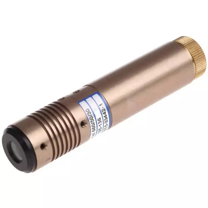 Global Laser TTL Control Line Pattern Laser Module 660nm 50mW +3.5 to +5.5 V, LYTE-MV-EXCEL-660-50-30-D
