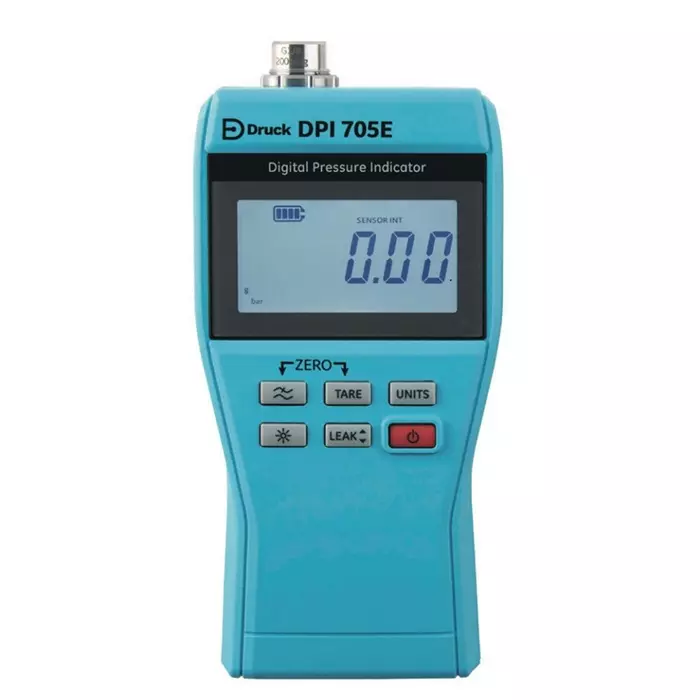Druck Gauge Manometer with 1 Pressure Port/s Max Pressure Measurement 20 Bar with UKAS Calibration, DPI705E-2-13G-P1-H0-U0-OP0