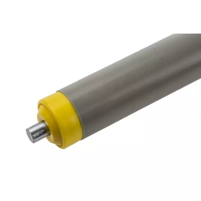 Interroll PVC Round Conveyor Roller Spring Loaded 20mm Dia. x 400mm L 5N Load Capacity Steel 6mm Spindle 417mm, 11AYS20C03 - 400