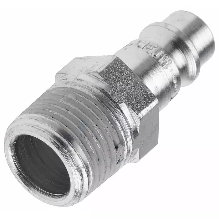 CEJN Pneumatic Quick Connect Coupling Steel Male R 3/8 Male Threaded, 103205154