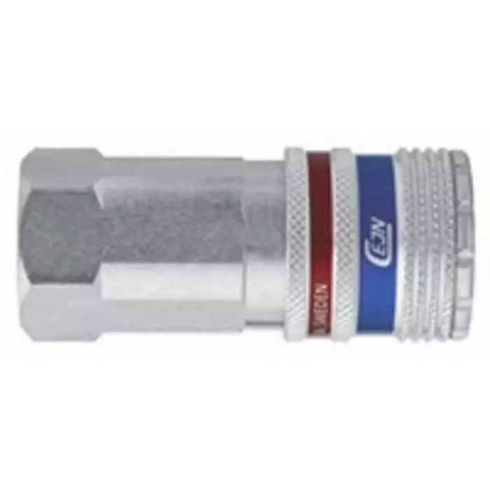 CEJN Pneumatic Quick Connect Coupling Brass & Steel Female G 1/2 Female Threaded, 103202205