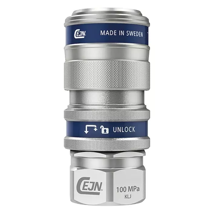 CEJN Hydraulic Quick Connect Coupling Steel Female G 3/8 Female 100 MPa, 101151204