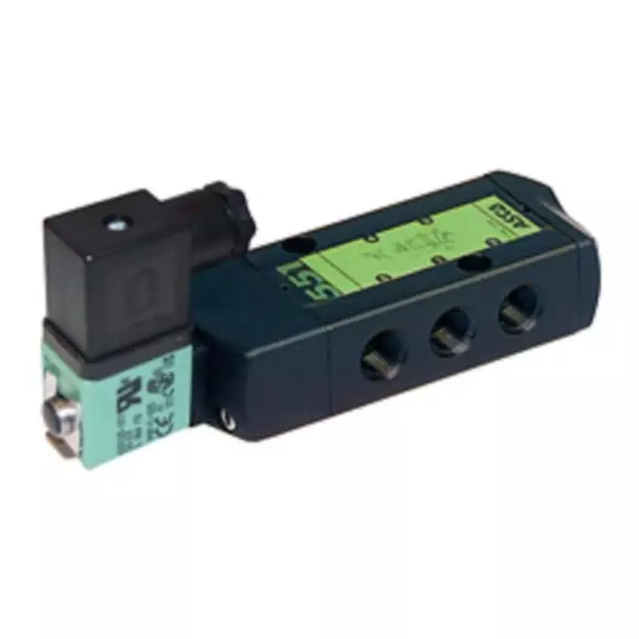 EMERSON - ASCO 5/2 Monostable Solenoid Pilot Valve - Electro-Pneumatic G 1/4 551 Series, SCG551A017MS.230/50-60