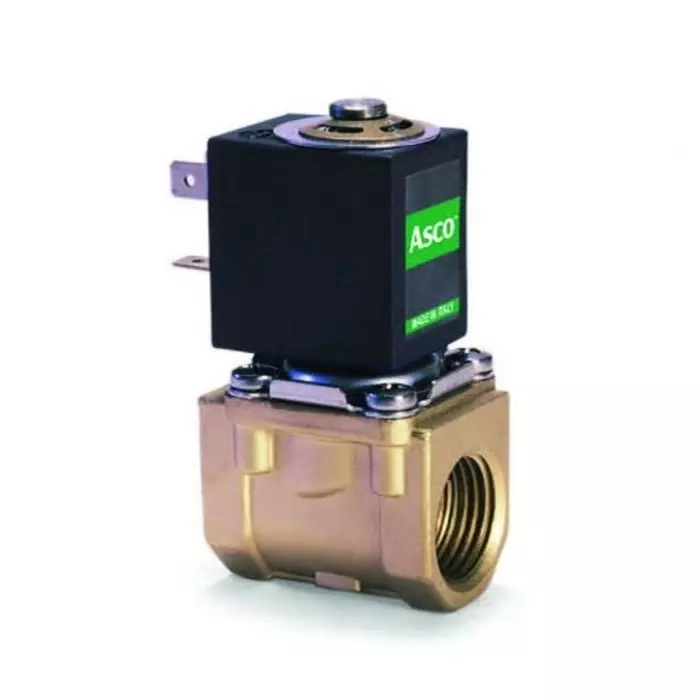 EMERSON - ASCO Solenoid Valve 2 Ports 1/2 inch Connection Size, L140B5-Z610A G1/2x10 230V 50-60Hz