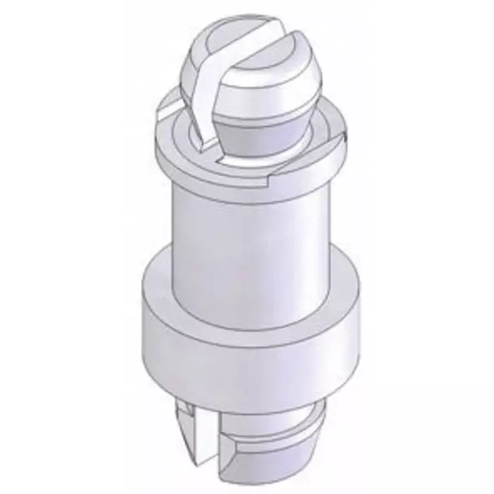 ESSENTRA COMPONENTS High Nylon PCB Post for 3.9mm PCB Hole 4.6mm Base, MSPE-3-01
