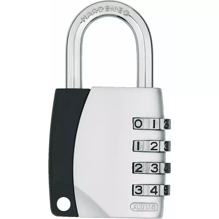 ABUS Combination Steel Zinc Combination Padlock 6.35 mm Shackle 82.5 mm Body, 25087