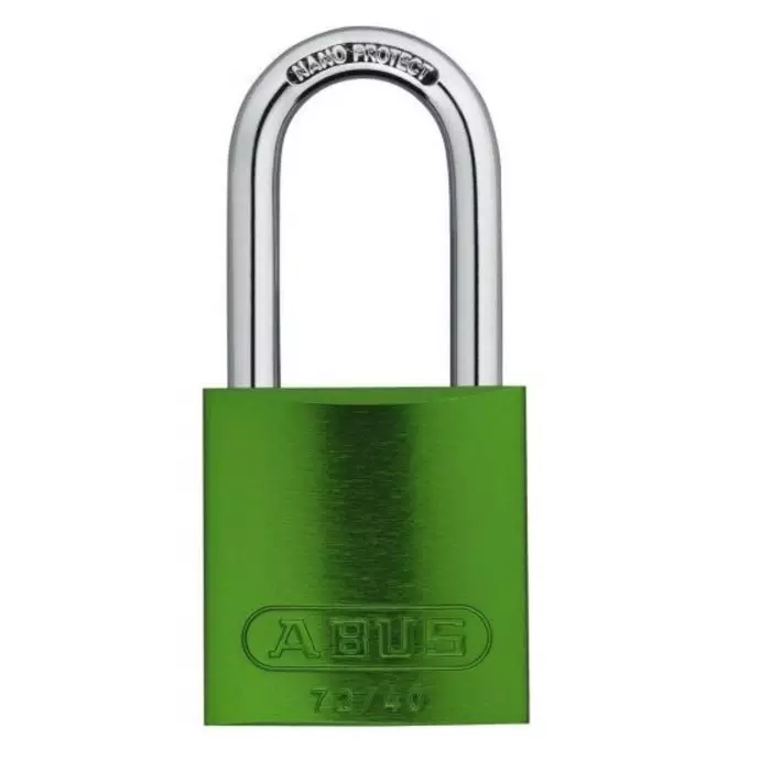 ABUS Key Weatherproof Aluminium Padlock Keyed Alike 6 mm Shackle 38.5 mm Body, 4003318451331