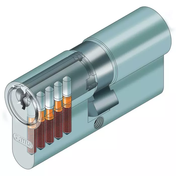 ABUS Cylinder Lock Steel 30/35 mm (71 mm), E50N 30/35 KD