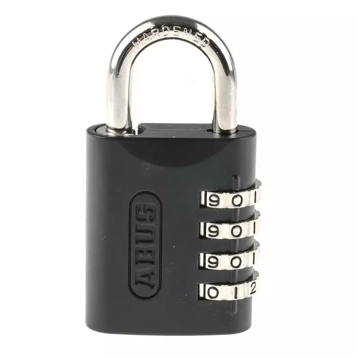 ABUS Combination Weatherproof Steel Combination Padlock 6 mm Shackle 45 mm Body, 158KC/45 AP4050