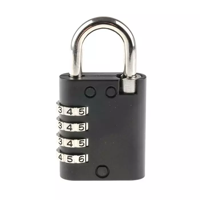ABUS Combination Weatherproof Steel Combination Padlock 6 mm Shackle 45 mm Body, 158KC/45 AP4050