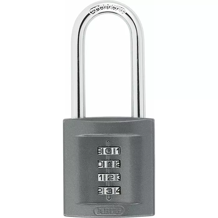 ABUS Combination Weatherproof Zinc Padlock 8 mm Shackle 50 mm Body, 158/50HB50 B/EFSPP
