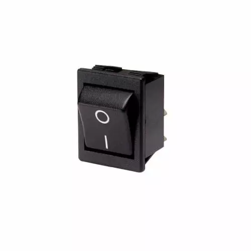 BULGIN LIMITED DPST On-Off Rocker Switch Panel Mount, C1553AANAH