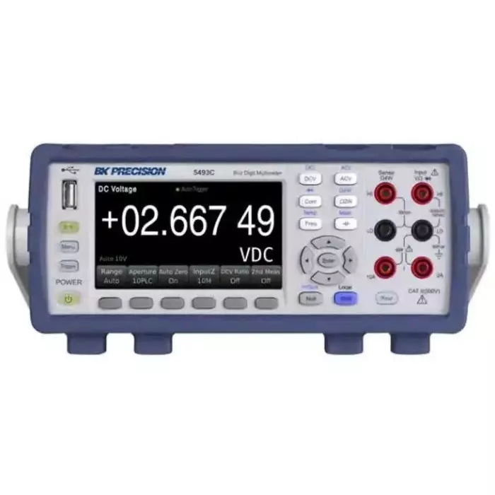 BK Precision Bench Digital Multimeter True RMS 10A ac Max 10A dc Max 750V ac Max, BK5493C