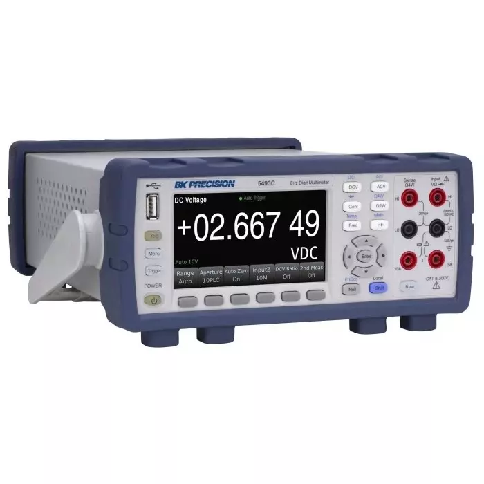 BK Precision Bench Digital Multimeter True RMS 10A ac Max 10A dc Max 750V ac Max, BK5493C