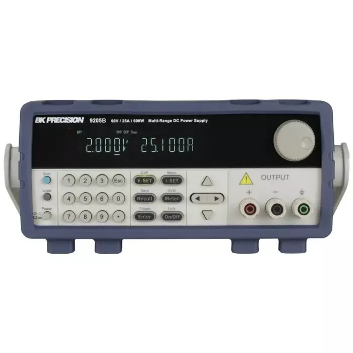 BK Precision Bench Power Supply 0-60V 25A 1-Output 600W, BK9205B