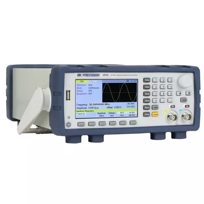 BK Precision Arbitrary Waveform Generator 50MHz Max 2-Channel 1 MHz Min, BK4079C