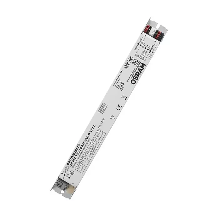OSRAM LEDVANCE LED Driver 54-216V Output 75W Output 550mA Output Constant Current, OT-FIT-75/220-240/550-D-LT2-L