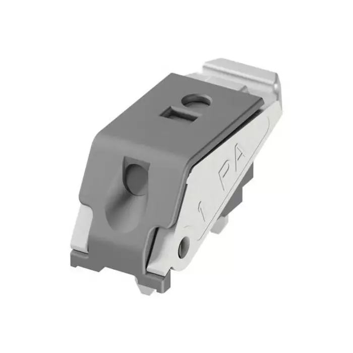 Harting Har-Flexicon Series PCB Terminal Block 1-Contact Through Hole Mount 1-Row Push In Spring Termination, 14020100101160