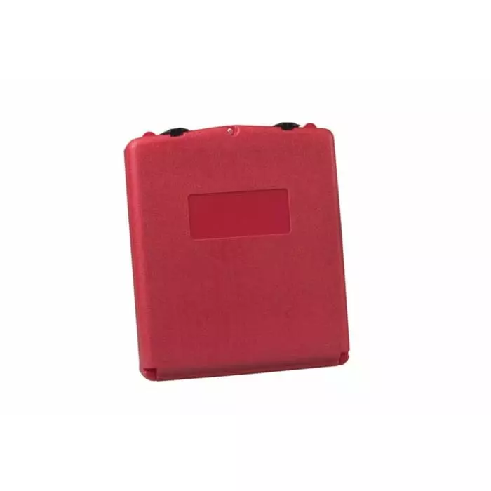 Justrite Red Polyethylene Large Safety Storage Cabinet 400mm x 333mm x 90mm, JSTS233060