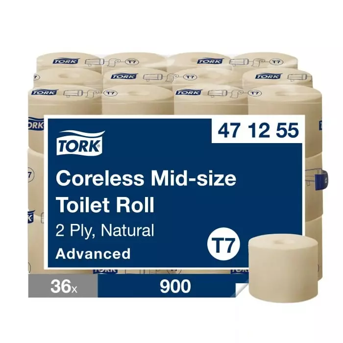 Tork Toilet Roll White 2-Ply 900 Sheets, 471255