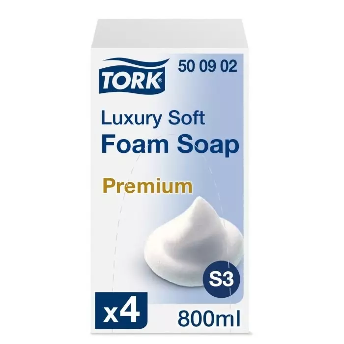Tork Fragrant Luxury Hand Cleaner Alcohol Free 800 ml Foam Square, 500902