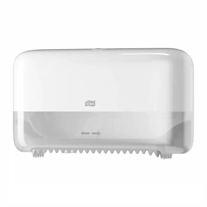 Tork White Plastic Toilet Roll Dispenser 130x207x360 mm, 558040